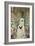 Garden Path with Chickens-Gustav Klimt-Framed Premium Giclee Print