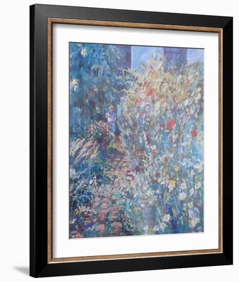 Garden Path-Paula Nightingale-Framed Art Print