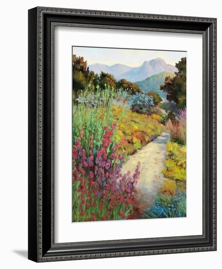 Garden Path-Ellie Freudenstein-Framed Art Print