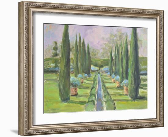 GARDEN PATH-ALLAYN STEVENS-Framed Art Print