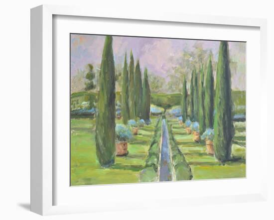 GARDEN PATH-ALLAYN STEVENS-Framed Art Print