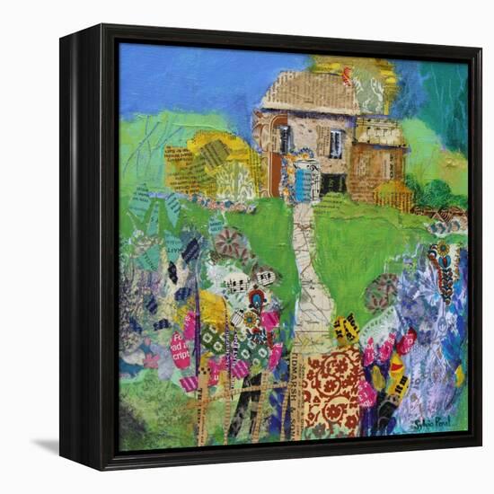 Garden Path-Sylvia Paul-Framed Premier Image Canvas