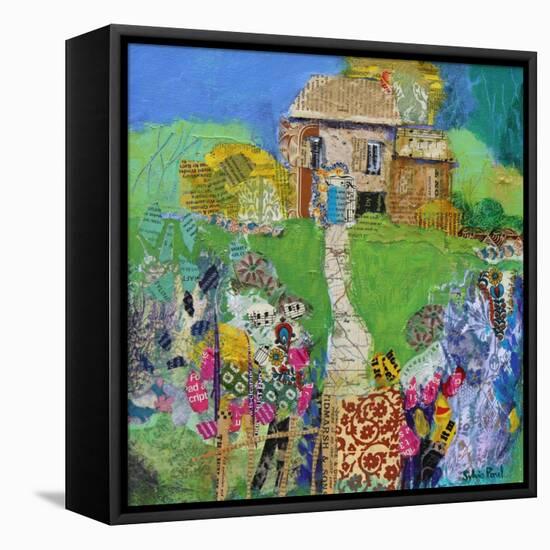 Garden Path-Sylvia Paul-Framed Premier Image Canvas