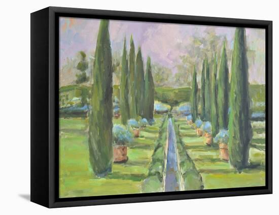 Garden Path-Allayn Stevens-Framed Stretched Canvas