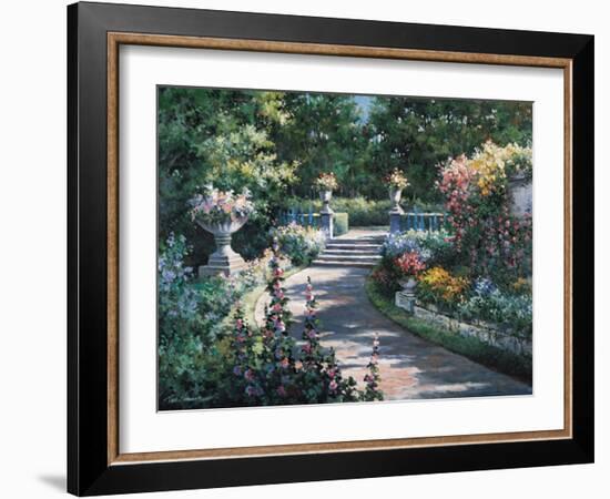 Garden Path-unknown Chiu-Framed Art Print