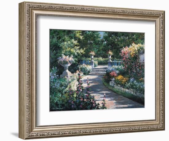 Garden Path-unknown Chiu-Framed Art Print