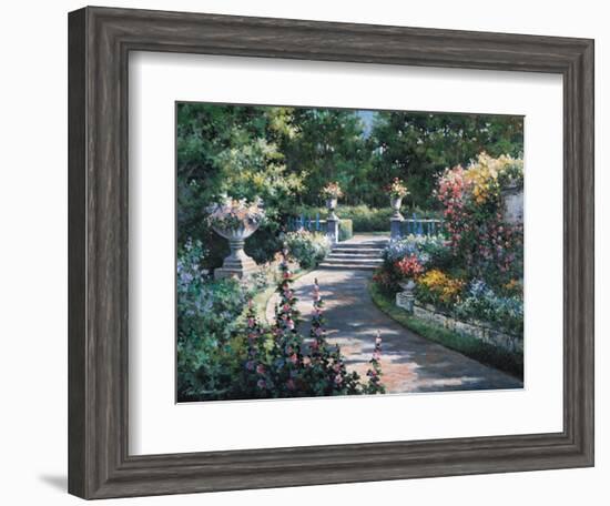 Garden Path-unknown Chiu-Framed Art Print