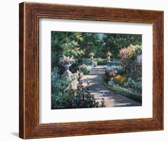 Garden Path-unknown Chiu-Framed Art Print