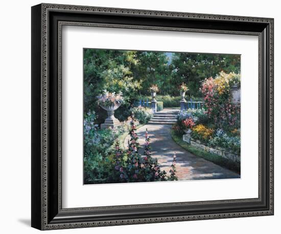 Garden Path-unknown Chiu-Framed Art Print