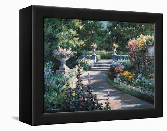 Garden Path-unknown Chiu-Framed Stretched Canvas