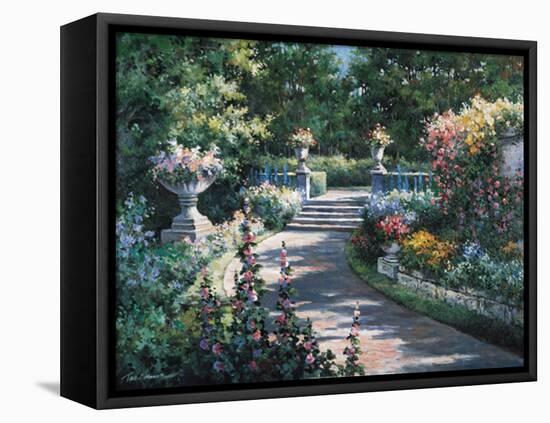 Garden Path-unknown Chiu-Framed Stretched Canvas