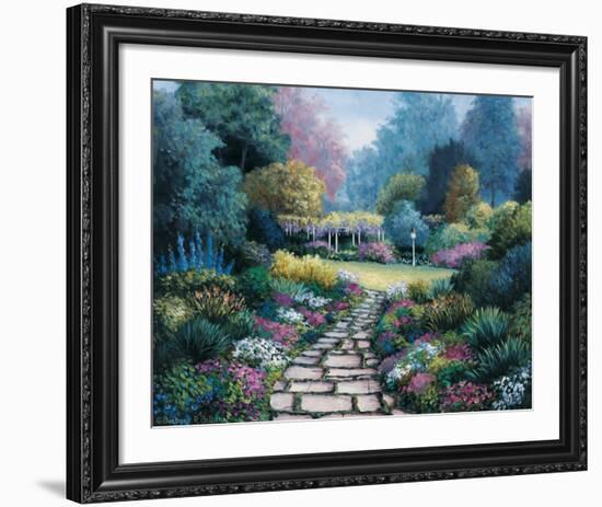 Garden Pathway-Barbara R^ Felisky-Framed Art Print