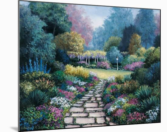 Garden Pathway-Barbara R^ Felisky-Mounted Art Print
