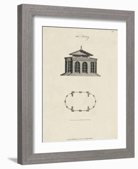 Garden Pavilion VII-Vision Studio-Framed Art Print