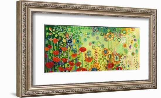 Garden Poetry-Jennifer Lommers-Framed Art Print