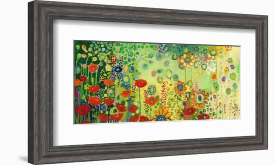 Garden Poetry-Jennifer Lommers-Framed Art Print