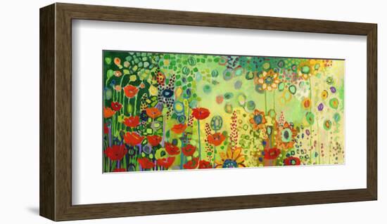 Garden Poetry-Jennifer Lommers-Framed Art Print