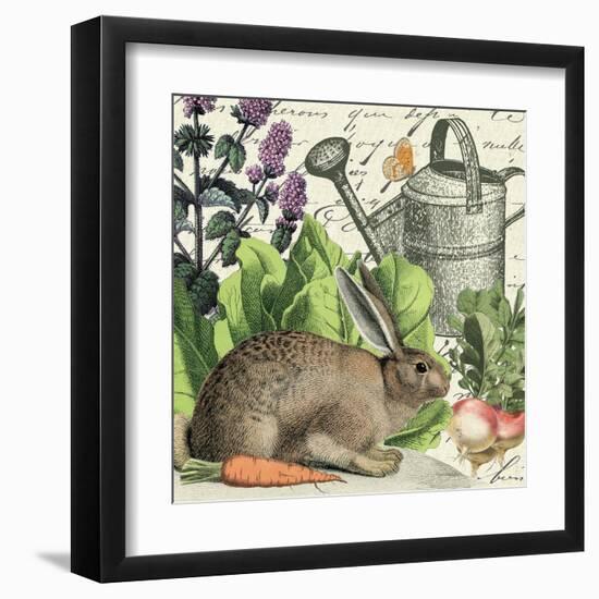 Garden Rabbit I-Wild Apple Portfolio-Framed Art Print