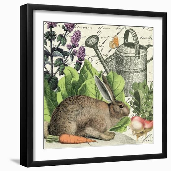 Garden Rabbit I-Wild Apple Portfolio-Framed Art Print