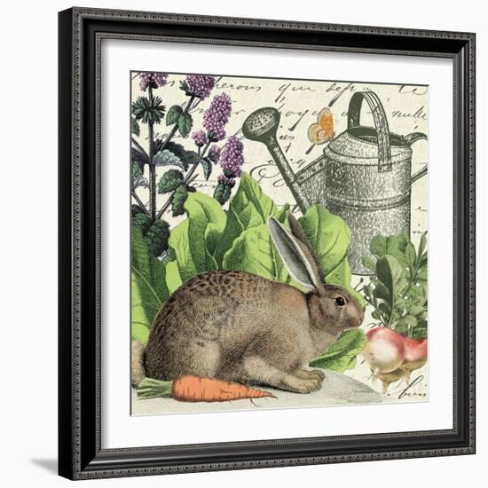 Garden Rabbit I-Wild Apple Portfolio-Framed Art Print