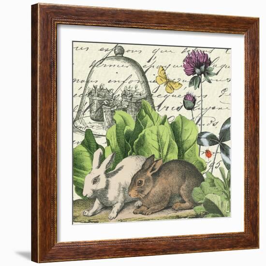 Garden Rabbit II-Wild Apple Portfolio-Framed Art Print