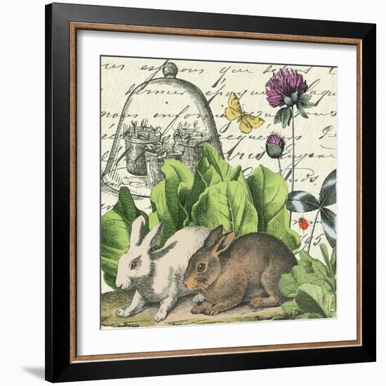 Garden Rabbit II-Wild Apple Portfolio-Framed Art Print