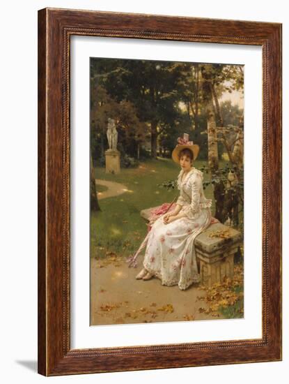 Garden Remembrances-Wilhelm Menzler-Framed Giclee Print