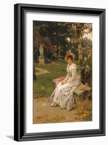 Garden Remembrances-Wilhelm Menzler-Framed Giclee Print