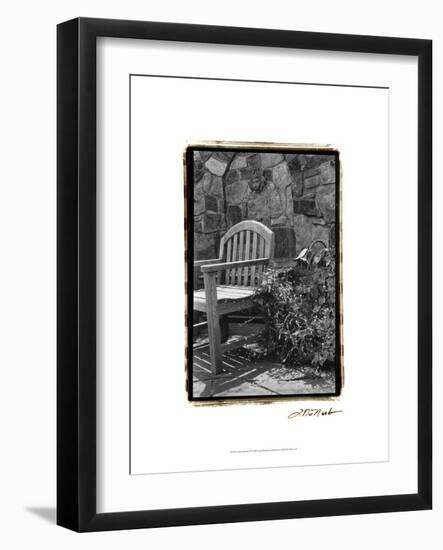 Garden Respite II-Laura Denardo-Framed Art Print