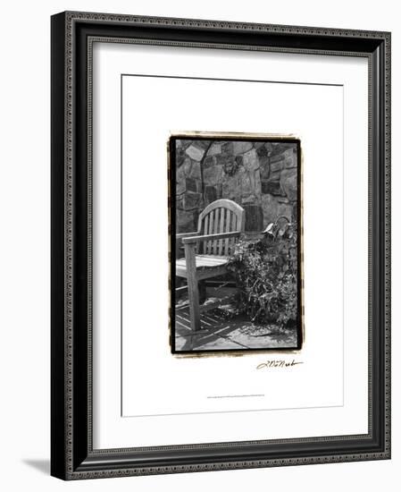 Garden Respite II-Laura Denardo-Framed Art Print