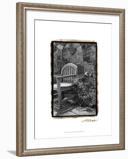 Garden Respite II-Laura Denardo-Framed Art Print