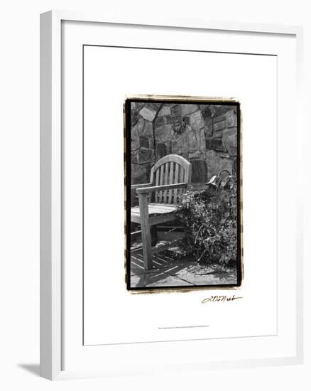 Garden Respite II-Laura Denardo-Framed Art Print