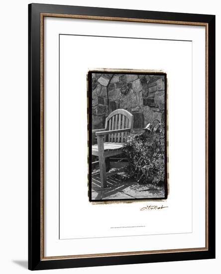 Garden Respite II-Laura Denardo-Framed Art Print