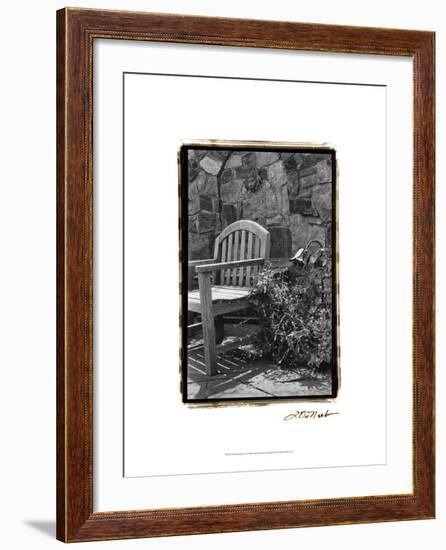 Garden Respite II-Laura Denardo-Framed Art Print