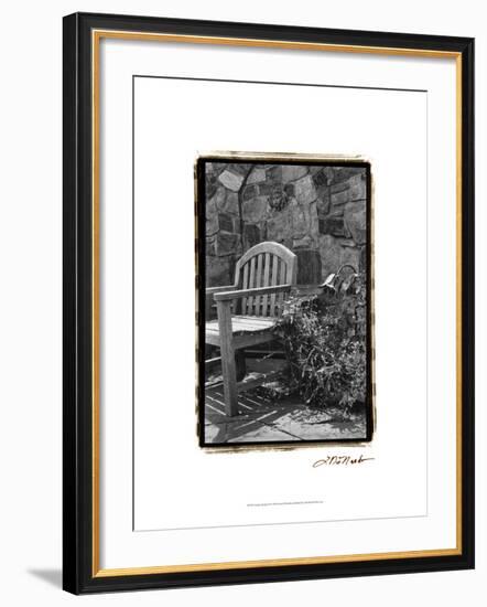 Garden Respite II-Laura Denardo-Framed Art Print