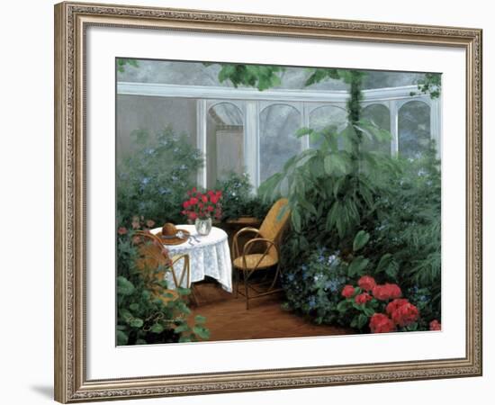 Garden Room-Diane Romanello-Framed Art Print