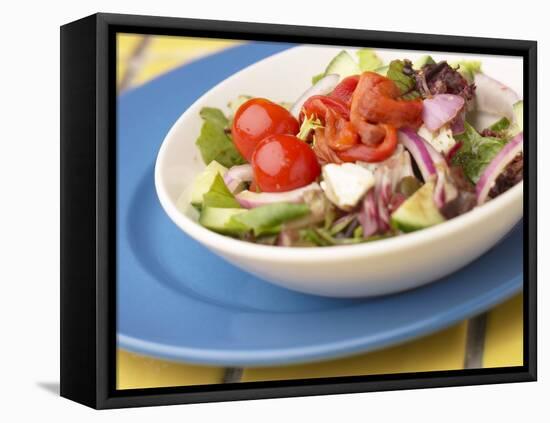 Garden Salad in a Bowl-null-Framed Premier Image Canvas