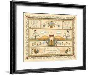 Garden Sampler I-Wendy Russell-Framed Giclee Print