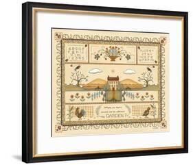 Garden Sampler I-Wendy Russell-Framed Giclee Print