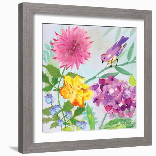 Garden Sanctuary II-Gregory Gorham-Framed Art Print