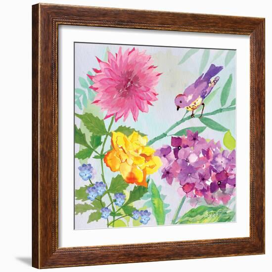 Garden Sanctuary II-Gregory Gorham-Framed Art Print