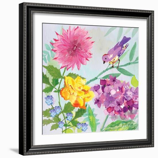 Garden Sanctuary II-Gregory Gorham-Framed Art Print