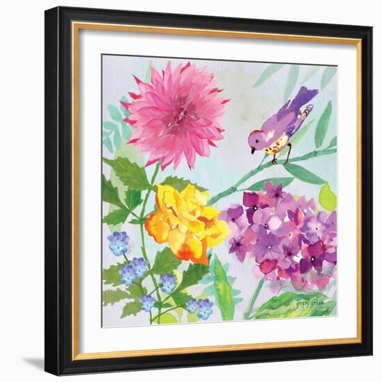 Garden Sanctuary II-Gregory Gorham-Framed Art Print