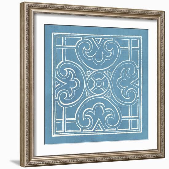 Garden Schematic II-William Lawson-Framed Art Print