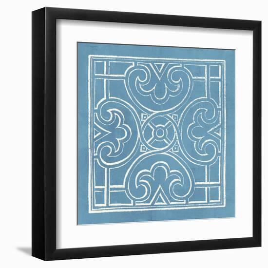 Garden Schematic II-William Lawson-Framed Art Print