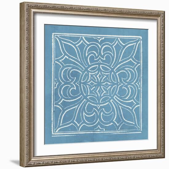 Garden Schematic VI-William Lawson-Framed Art Print