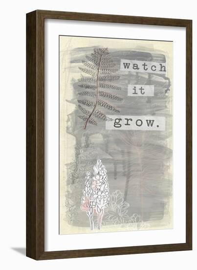 Garden Scrapbook VI-June Erica Vess-Framed Art Print