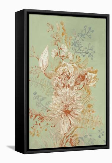 Garden Senses II-Maya Woods-Framed Stretched Canvas