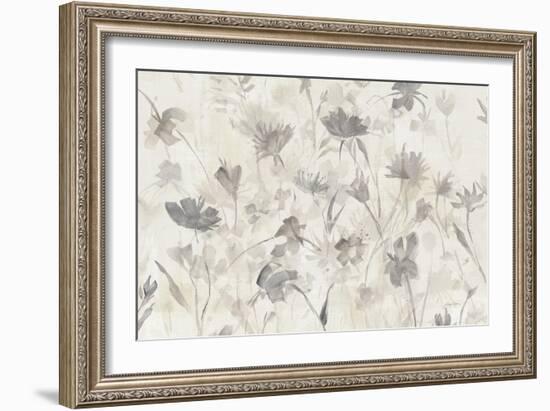 Garden Shadows III Crop Greige-Avery Tillmon-Framed Art Print