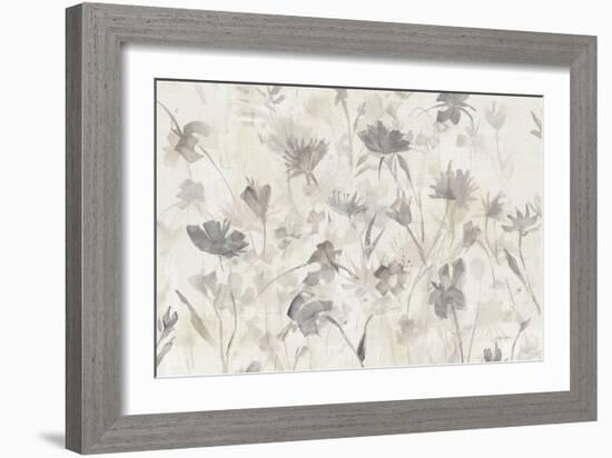 Garden Shadows III Crop Greige-Avery Tillmon-Framed Art Print